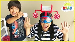 DUNK HAT CHALLENGE EXTREME! Gross and Messy Family Game Night!