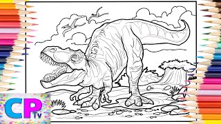 Tyrannosaurus Rex Coloring Pages/World of Dinosaurs/Elektronomia - Sky High pt. II [NCS Release]