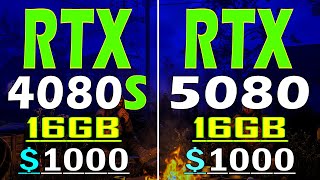 RTX 4080 SUPER vs RTX 5080 -- The Ultimate GPU Battle !!!