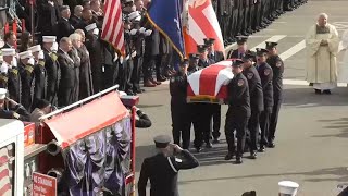 Funeral procession for FDNY Lieutenant Patrick Brady