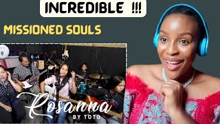 ROSANNA by Toto - Missioned Souls // Family band studio cover // Reaction.