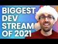 Biggest Web Dev Stream of the Year! Holiday Snowtacular - 12 Special Guests