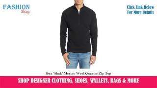 ★★★ ibex 'Shak' Merino Wool Quarter Zip Top ★★★