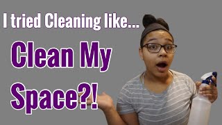 CLEAN LIKE “CLEAN MY SPACE?!” | Kitchen Clean With Me | 3 Wave System | Melissa Maker