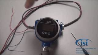 SOR 800 Pressure Transmitter with Loop Powered LCD Display