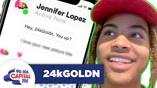 Jennifer Lopez Slid Into 24k Goldn's DM's | Interview | Capital