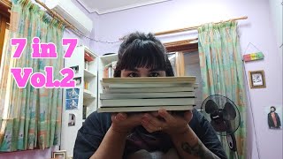 6 Βιβλία σε 7 Μέρες | 7 in 7 readathlon vol.2 | Reading Vlog 📚