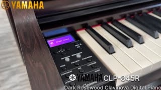 Yamaha CLP-845R Dark Rosewood Clavinova Digital Piano ( Unboxing )