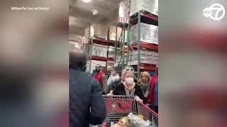 Coronavirus tensions erupt among shoppers at NY Costco | ABC7