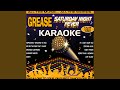 Greased Lightning (Karaoke Version)