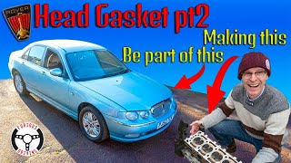 Rover 75 - Finishing the K Series head gasket & timing belt