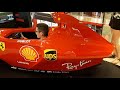 ferrari store in rome simulation of formula one.