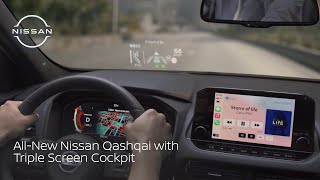 All-new Nissan Qashqai with Triple Screen Cockpit