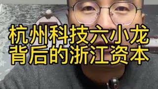 杭州科技六小龙背后的浙江资本 内容启发搜索 杭州六小龙deepseek 宇树科技