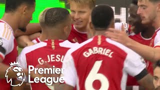 Leandro Trossard powers Arsenal 1-0 in front of Everton | Premier League | NBC Sports