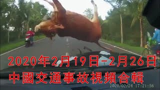 2020年2月19日-26日国内交通事故视频合辑|Video compilation of traffic accidents in China from February 19 to 26,2020