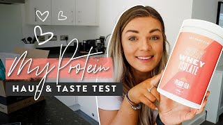 HUGE MyProtein Haul | Honest Review \u0026 Taste Test