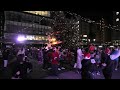 【ラスト・クリスマス】（last christmas　wham！）　2024年赤坂サカス冬おどり32　赤坂tbs サカス広場盆踊り　東京都港区　ハリーポッタークリスマスツリー