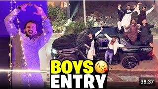 Rajab Butt New Vlog Today 😍❤️ Classic Entry Of My Boys🕺🏻 First Event at Home 🏡 #rajabfamily #vlog