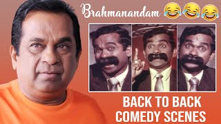 Brahmanandam Back To Back Comedy Scenes |Maharajasri Mayagadu Telugu movie| Krishna | Sri Devi | TMT