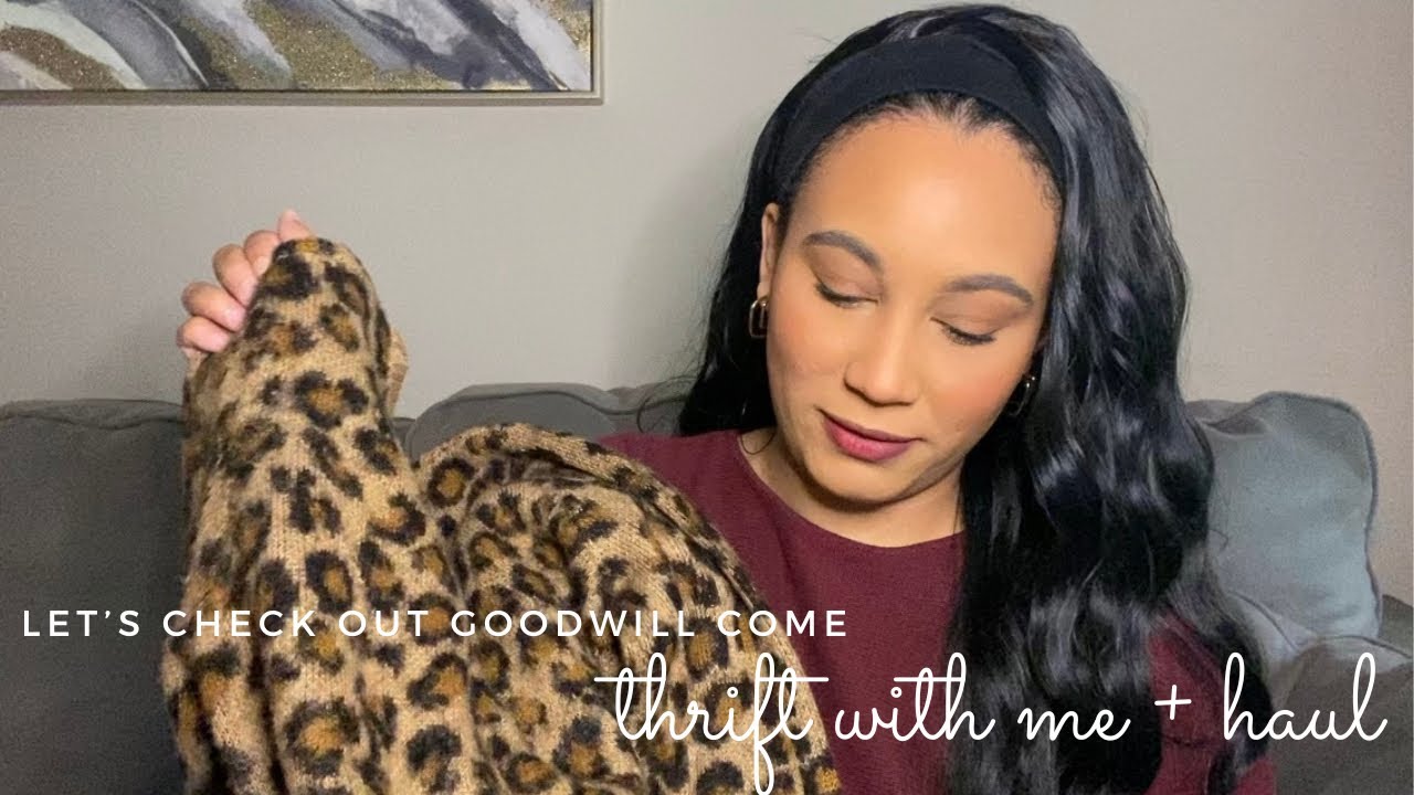 Thrift With Me Goodwill Youtube