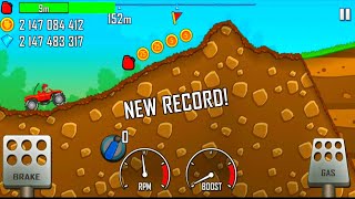 Hill Climb Racing 2 - New Fire Truck, police car record on Highway Android Gameplay