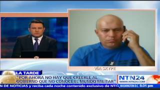 “No se trata de una rebelión, se trata de obedecer la Constitución”: Javier Nieto,militar venezolano