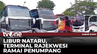 Jumlah Penumpang di Terminal Rajekwesi Meningkat 18% | Kabar Siang tvOne