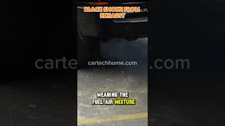 Black Smoke from Exhaust of Car #automobile #mechanic #mechaniclife