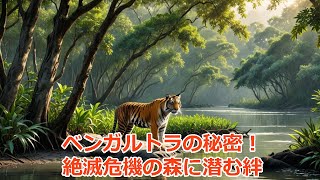 ベンガルトラの秘密！絶滅危機の森に潜む絆