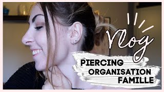 VLOG⎟Nouveau piercing, recherche stage, organisation...