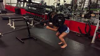 QUAD BLASTER: Landmine Front Squat Purmotion Wishbone Attachment