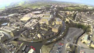 Aerial Shots Skipton Canal