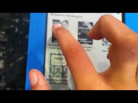 How To Delete a Book Off of Your Nook Simple Touch How To Delete a Book Off of Your Nook Simple Touch