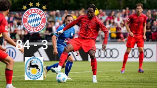 Bayern Munich vs Rottach - Egern 84 - 3 | ALL GOALS \u0026 HIGHLIGHTS ( Last 4 matches)