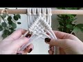 13 best diamond pattern elements for your macrame projects