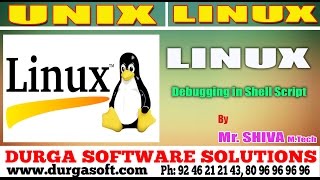 Linux/ Unix Tutorial || Debugging in Shell Script by Shiva