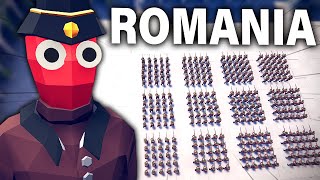 Romanian BLITZKRIEG! New TABS WW2 Battles! Totally Accurate Battle Simulator Gameplay