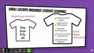 Small Groups Maximize Student Learning