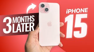 iPhone 15 Review: 3 Months Later! (Battery & Camera Test)