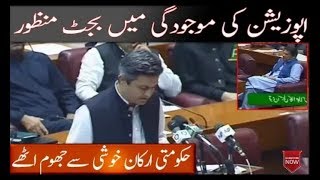 Hammad Azhar Great Speech to Opposition in National Assembly On Budget Session