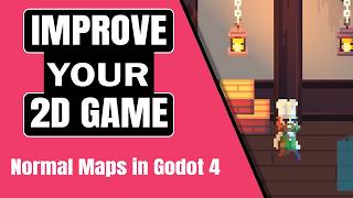 Improve Your 2D Game Art - Comprehensive Guide to Godot Normal Maps #gamedev #gameart