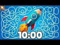 10 Minute [ROCKET] Timer 🚀❄️ | Fun Countdown!