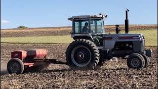 Planting winter triticale to harvest in the spring!