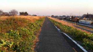 荒川水管橋〜荒川サイクリングロード