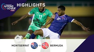 Concacaf Nations League 2022 Highlights | Montserrat vs Bermuda