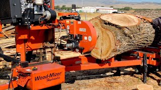 EXTREME Fastest Modern Firewood Processing