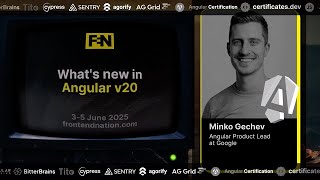 Frontend Nation 2025: Angular v20 by Minko Gechev