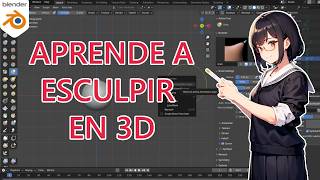 Configura Blender Para Esculpir en 3D