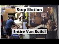 We made a stop motion of our entire van build! #shorts